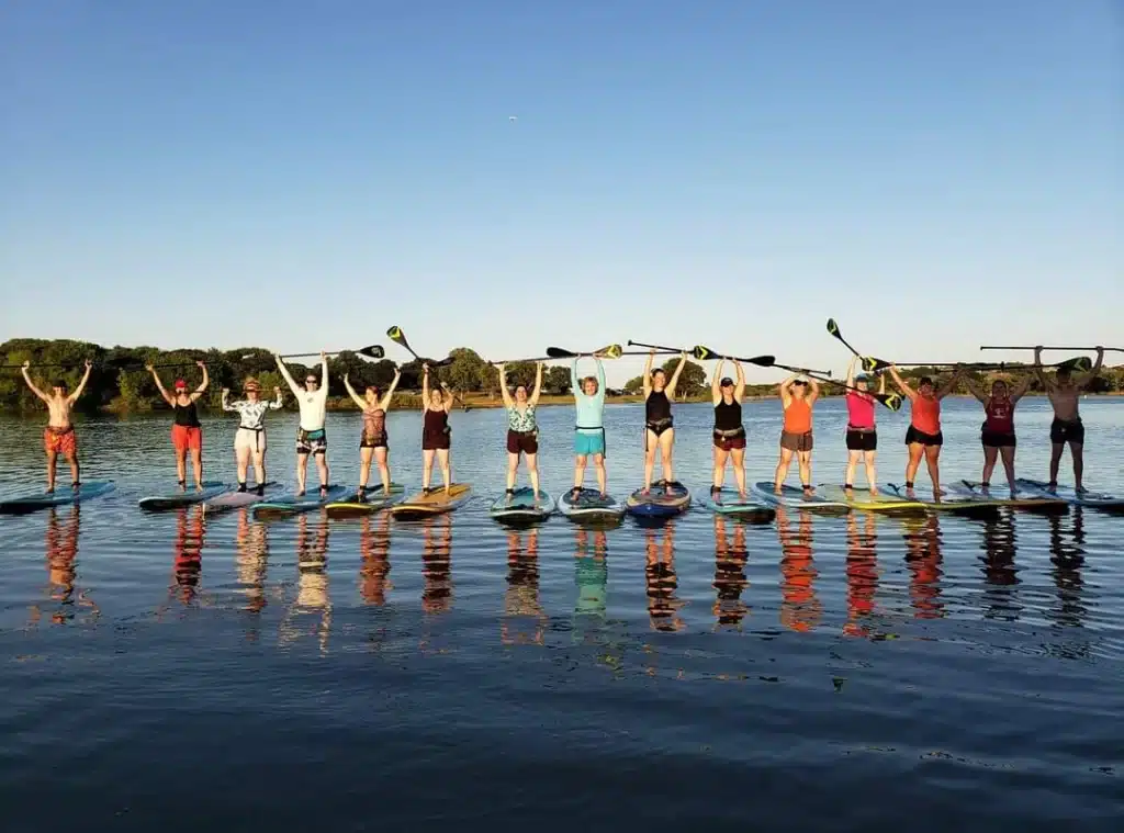 10-mile paddle event