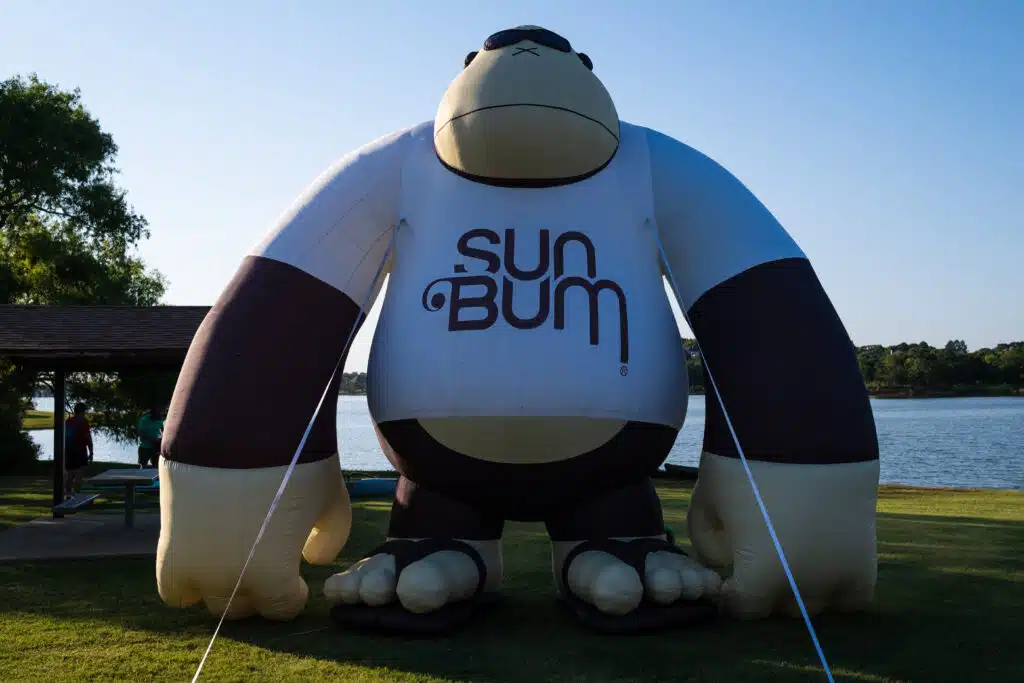 Sun Bum Sponsor at Bluet Brawl Race