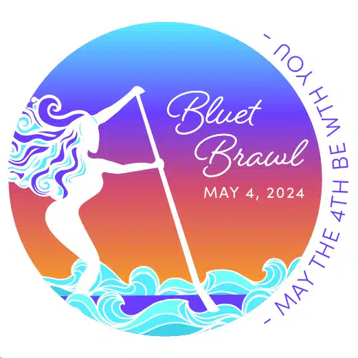 Bluet Brawl 2024 logo - May the 4th be with you