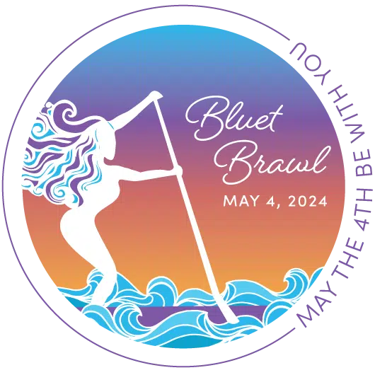 Bluet Brawl 2024 logo - May the 4th be with you