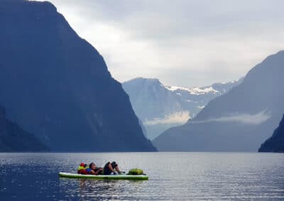 paddleboarding Norway