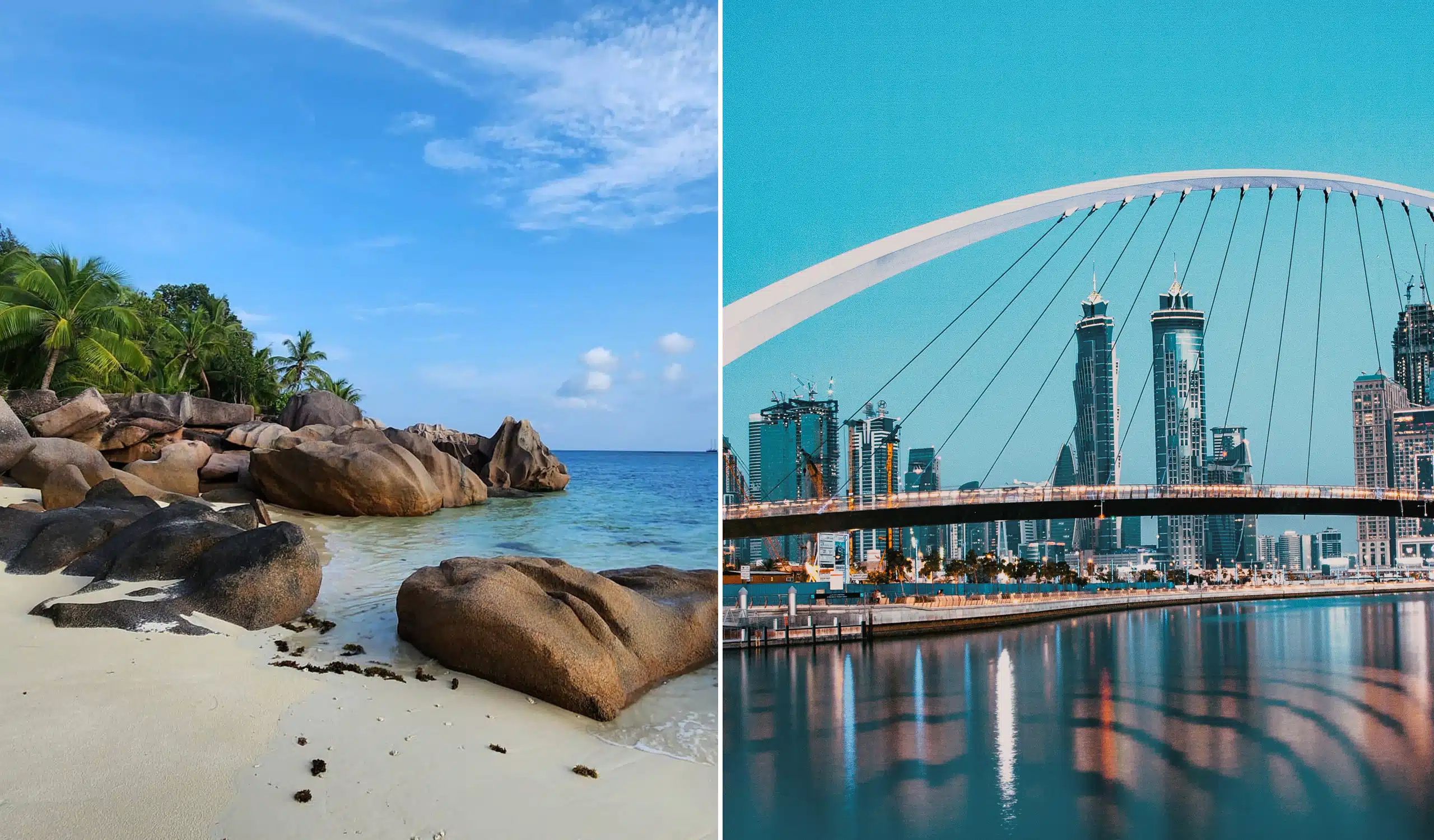 Dubai and Seychelles
