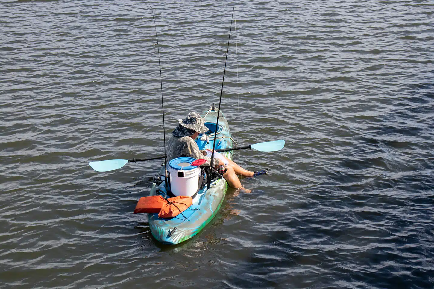 kayak fishing